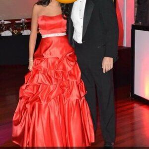 Red Ballroom Gown